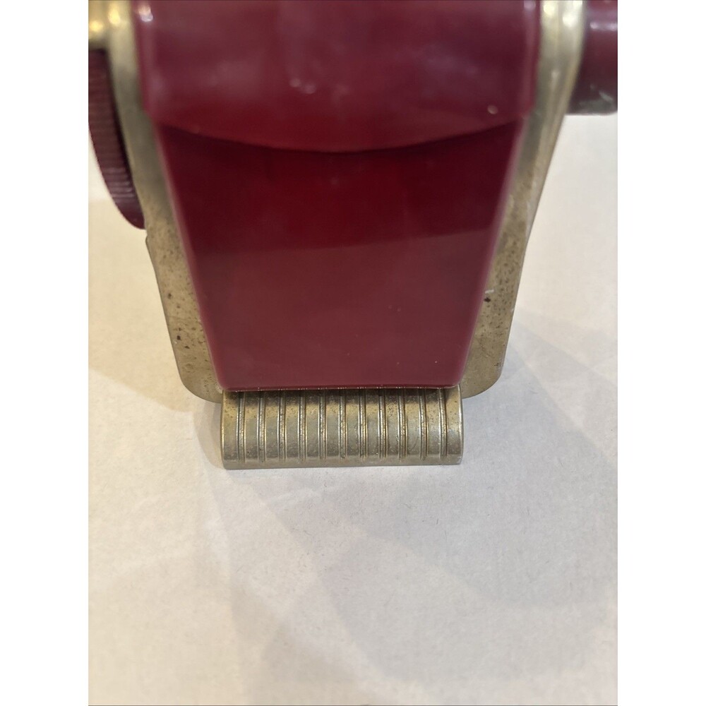 Antique Dexter RED Pencil Sharpener Automatic Pencil Sharpening Co Vintage WORKS - Picture 5 of 16